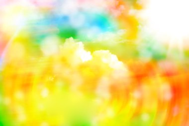 Soyut bokeh arkaplanı