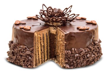 Çikolatalı kek kapatıyoruz