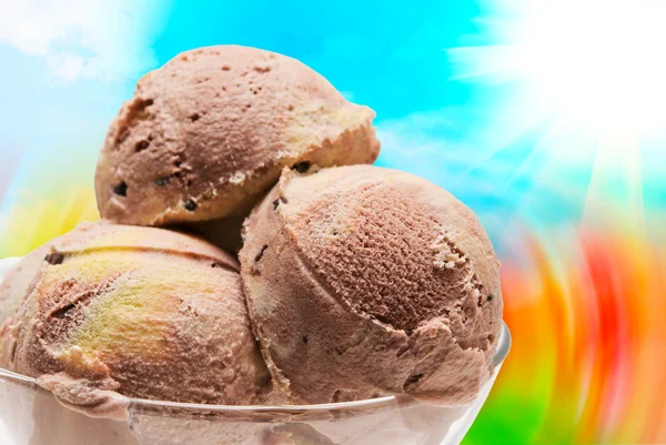 Gelato da vicino — Foto Stock