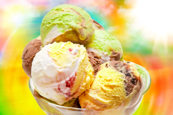 Gelato da vicino — Foto Stock