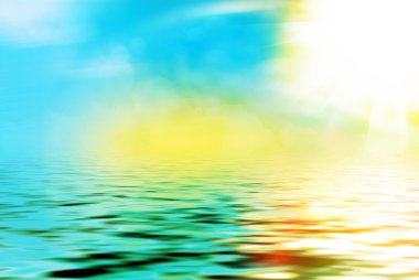 Soyut bokeh arkaplanı