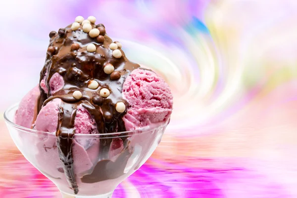 Ice cream close up — Stock Photo, Image