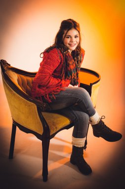 Şirin şık beyaz ara