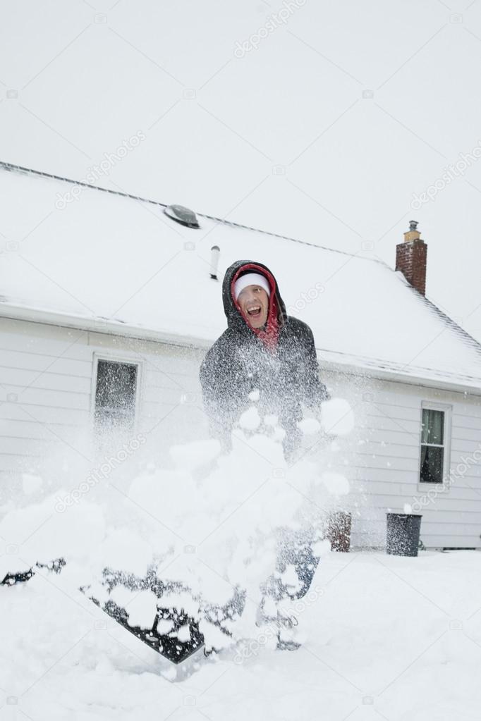 Fun Snow Shoveling