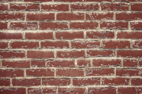 Mortar  Smears Brick Wall — Stock Photo, Image