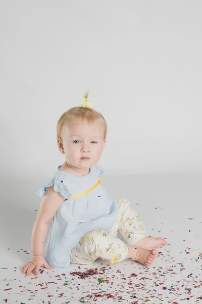 Retratos de cumpleaños de un año —  Fotos de Stock