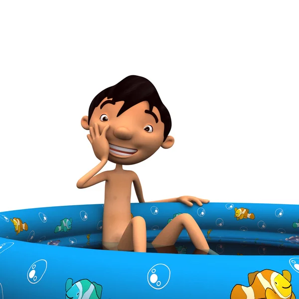 Bilardodaki genç adam
