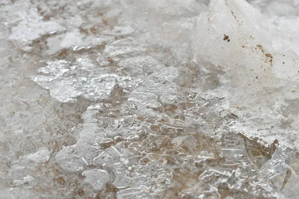 pattern on ice. Icy glass natural pattern closeup. Frost and sun on winter window. Beautiful frost and ice pattern on window surface in black and white. Abstract background and texture for design. abstract Ice texture Winter background