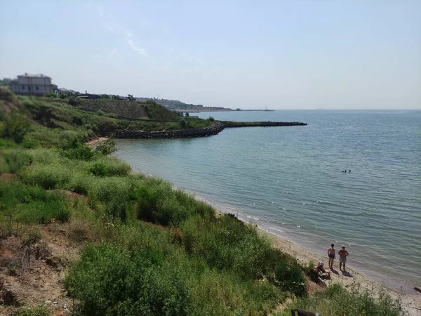 Paisaje Junto Mar Agua Salada Mar —  Fotos de Stock