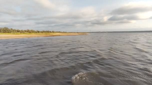 海の風景です 海の塩水 — ストック動画