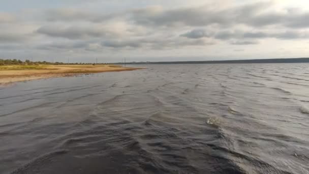Landschaft Meer Salzwasser Meer — Stockvideo