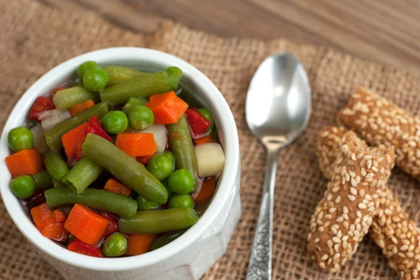 Vegetable soup — Stock Photo, Image