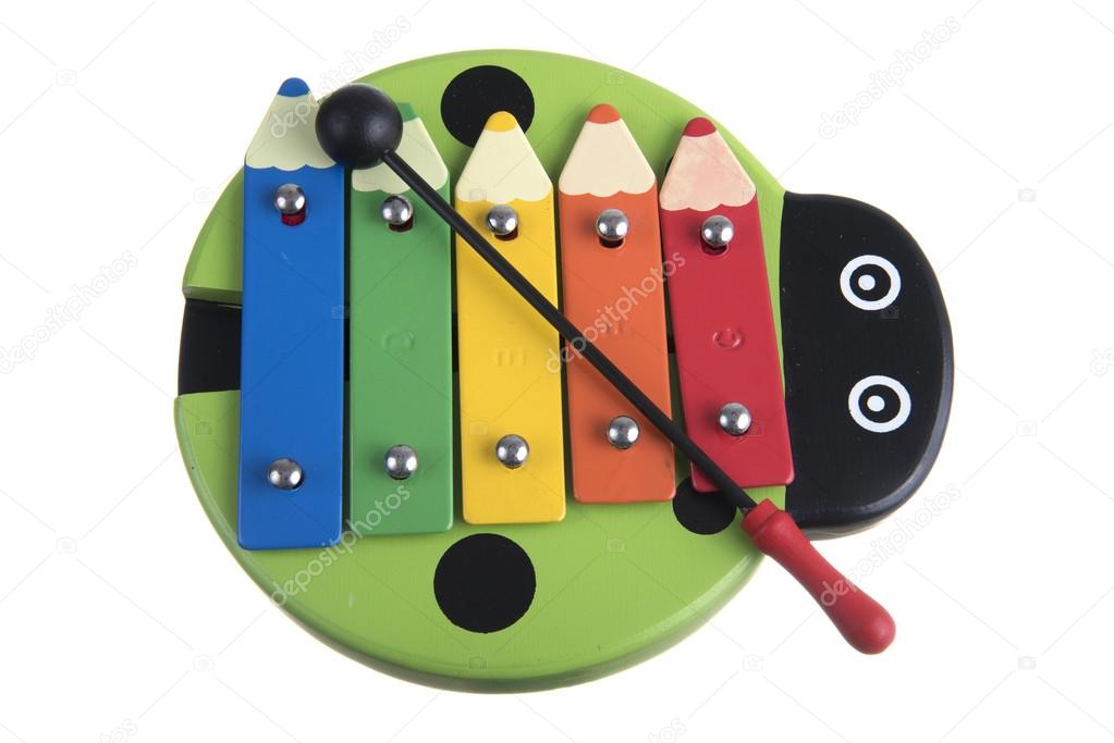 Colorful baby xylophone
