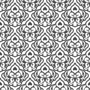 Soyut seamless modeli. Tekstil için tasarım. Vektör