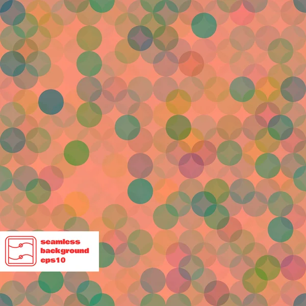 Abstracte naadloze Dots patroon. Vector — Stockvector