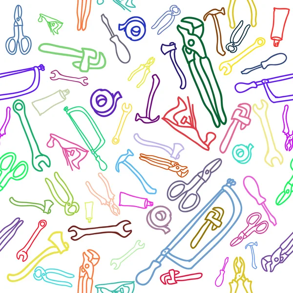 Outils à main ménagers — Image vectorielle