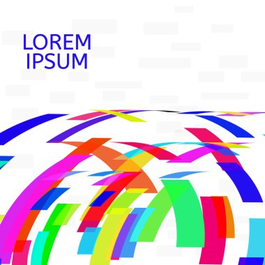 Soyut renkli arkaplan. vektör