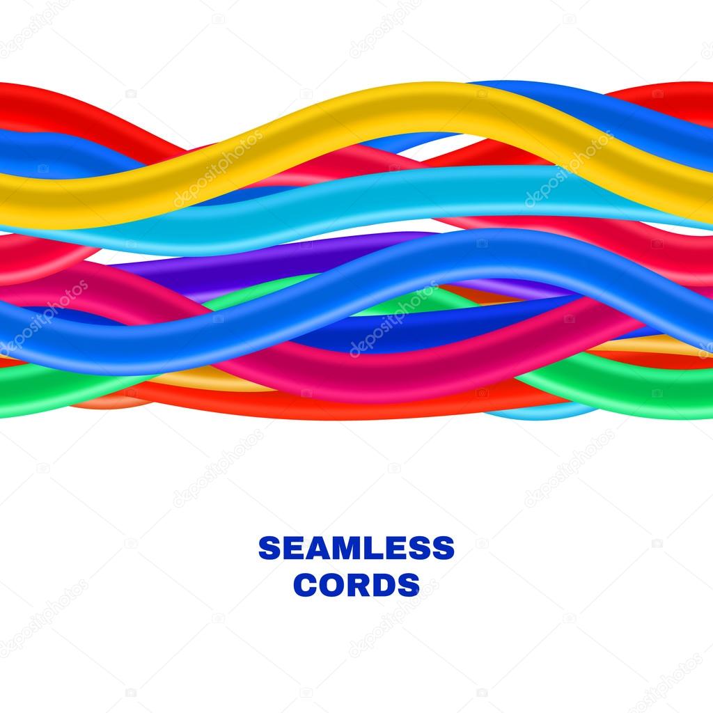 Colorful Cables Background