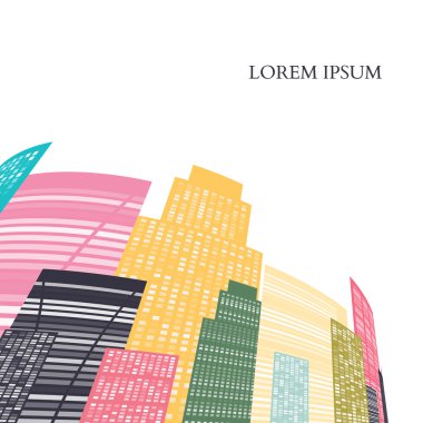 Abstract City Skyline