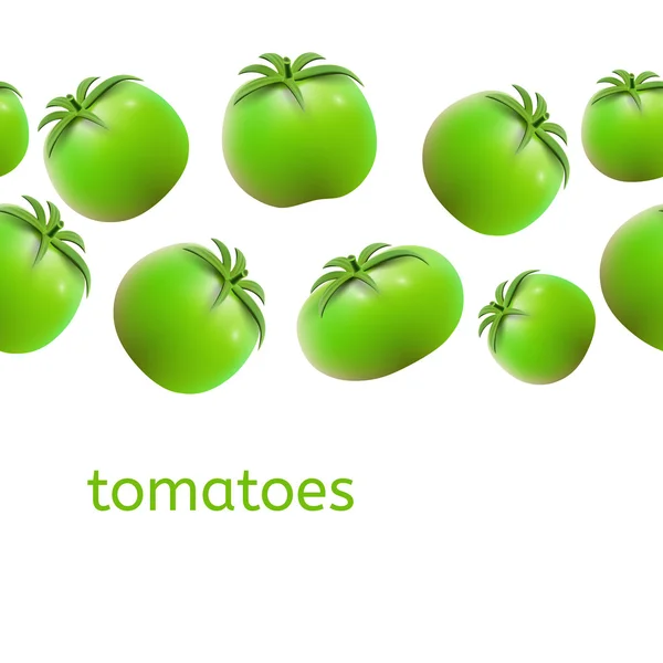 Fondo de tomate sin costura — Vector de stock