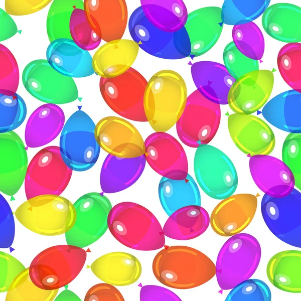 Balões festa fundo — Vetor de Stock