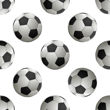 Futbol futbol Seamless modeli. Vektör
