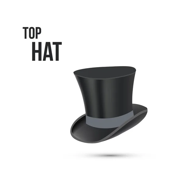 Top Hat design — Stock Vector