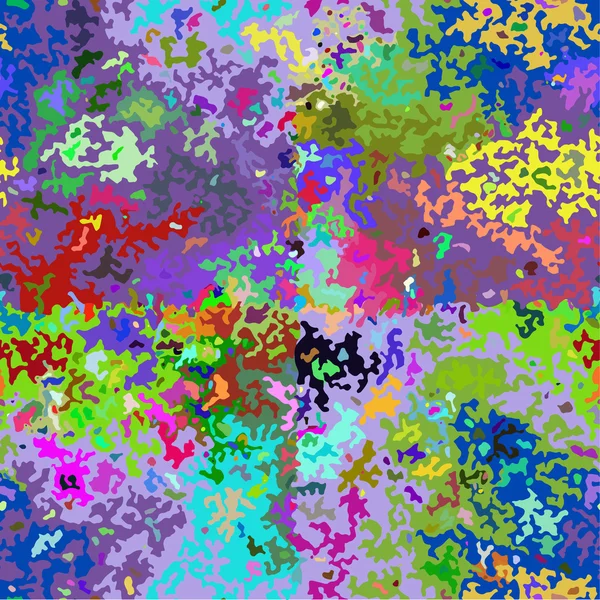 Colorful Camouflage. Vector seamless pattern