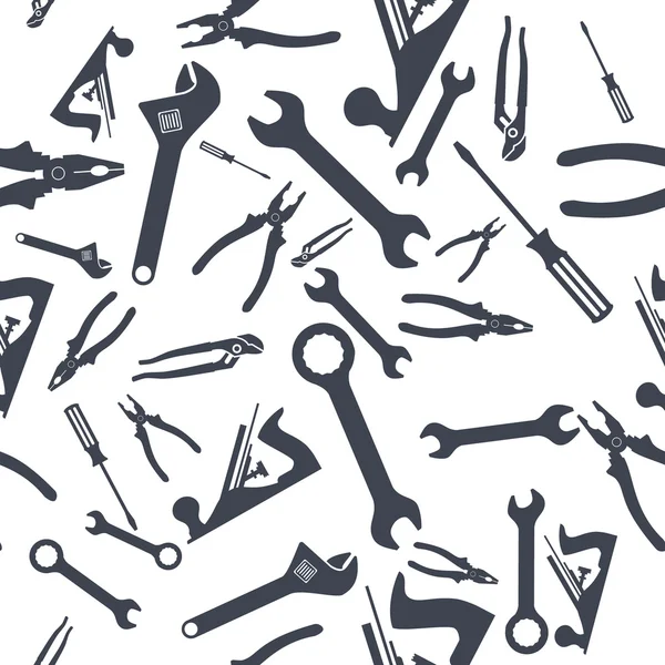 Hand tools patroon — Stockvector