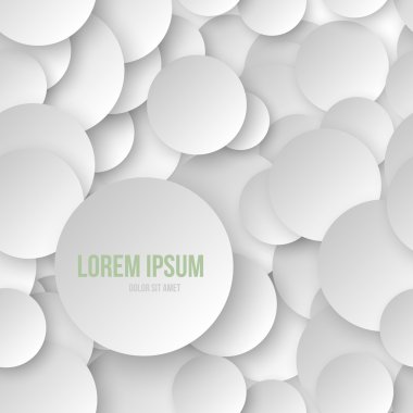 Soyut kesintisiz daire arka plan. Vektör