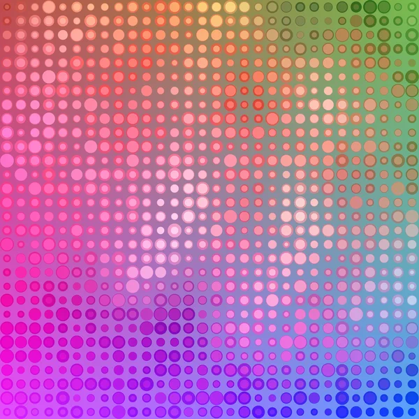 Abstract Colorful Dots Background. Vector — Stock Vector