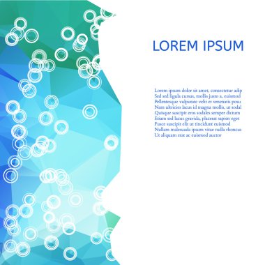 Triagles arka plan. Vektör