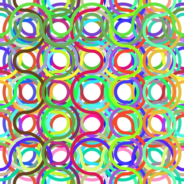 Résumé Courbes colorées Fond. Vecteur — Image vectorielle