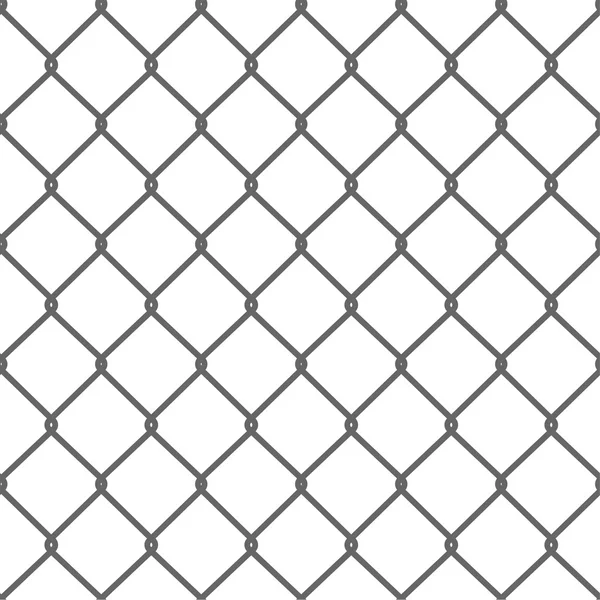 Kesintisiz tel kafes. Vektör