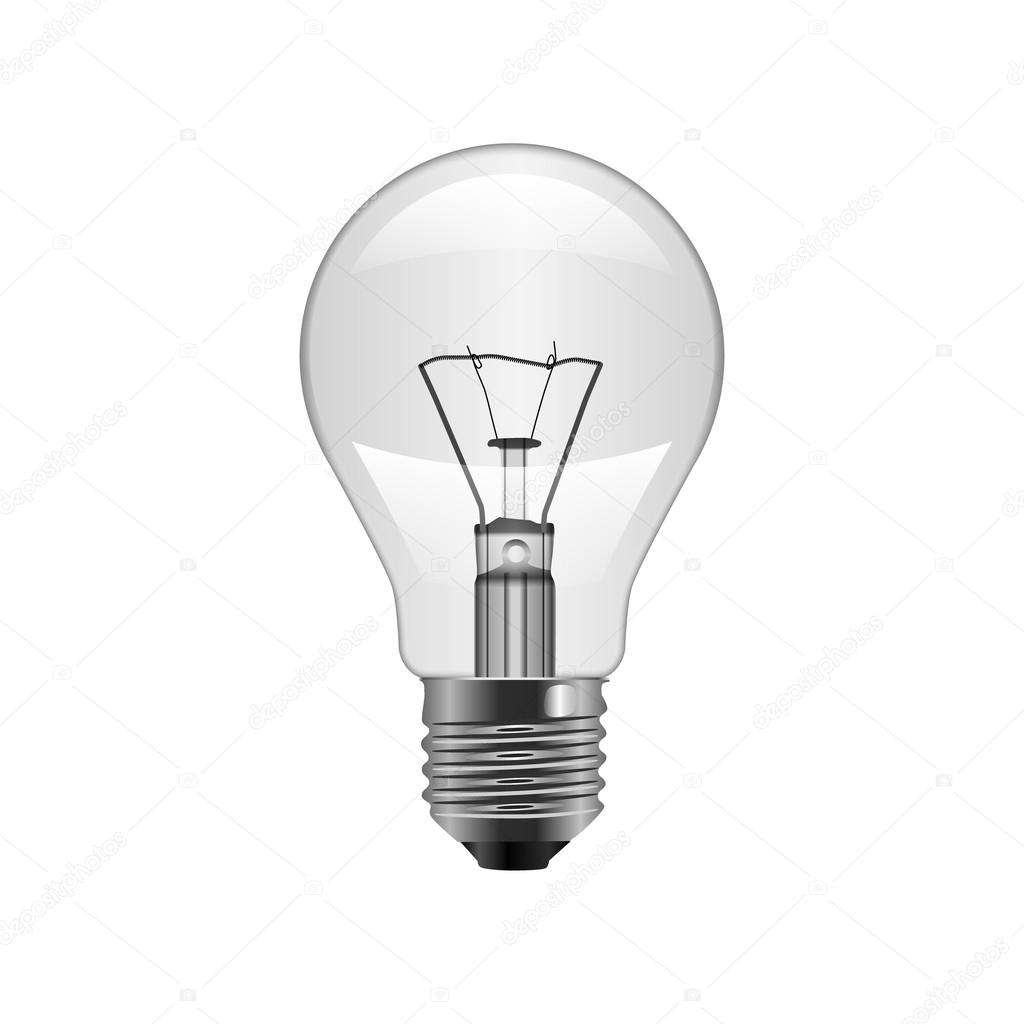 Light Bulb. Vector