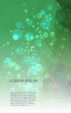 soyut renkli üçgenler arka plan. vektör