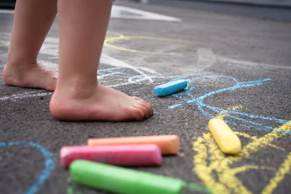 Oyun parkında evlat