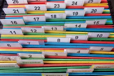 Sayısal etiket dosya klasörleriyle