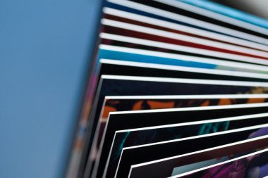 Derma basılmış kitap sayfaları abstrac