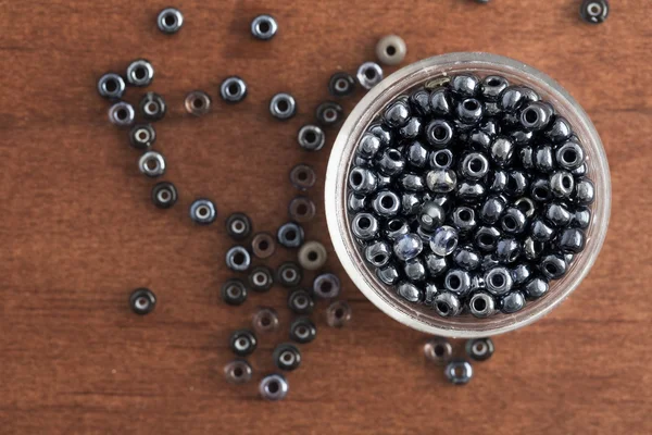 Shiny Seed Beads — Stock Photo, Image