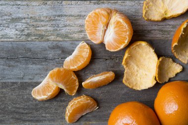 Sağlıklı taze mandalina