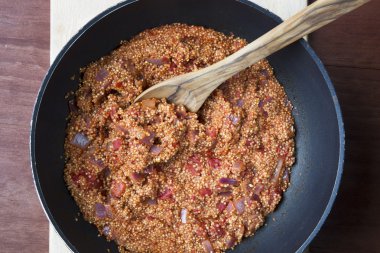 Sağlıklı Vegan özensiz Joe Sauce