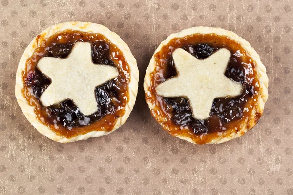 Two Mince Pies — Stock Photo, Image