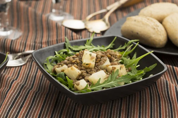 Salade de lentilles céleri-rave — Photo