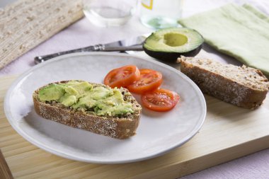 Sağlıklı avokado Snack