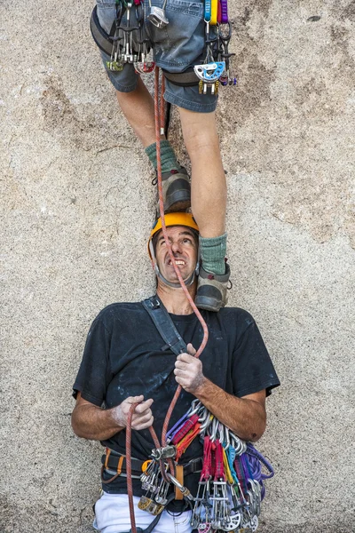 Der erste Schritt. — Stockfoto