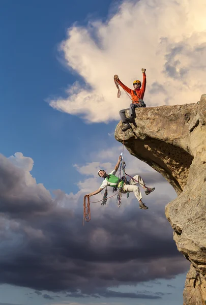 Taking the first step. — Stock Photo, Image