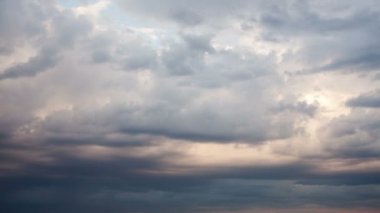 yağmur bulutları, timelapse