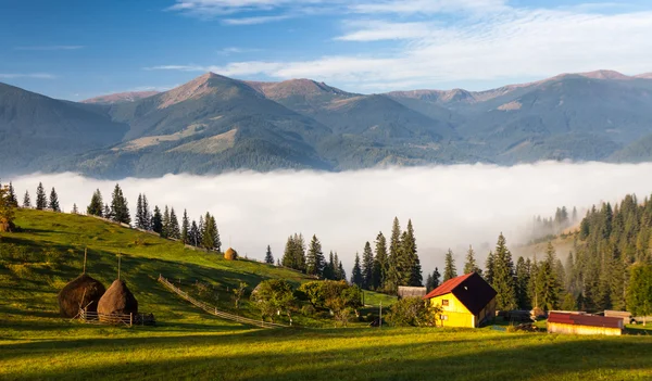 Fog on the mountain — Stock Photo, Image