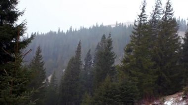 güzel kış gündoğumu Dağları